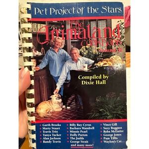 Vintage 1993 The Animaland Cookbook Vol 2 Pet Project of the Stars CottageCore